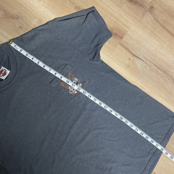 Harley Davidson Gray 2012 T Shirt. Loess Hills Iowa. Fits M/L. See‎ photos! - Picture 6 of 8